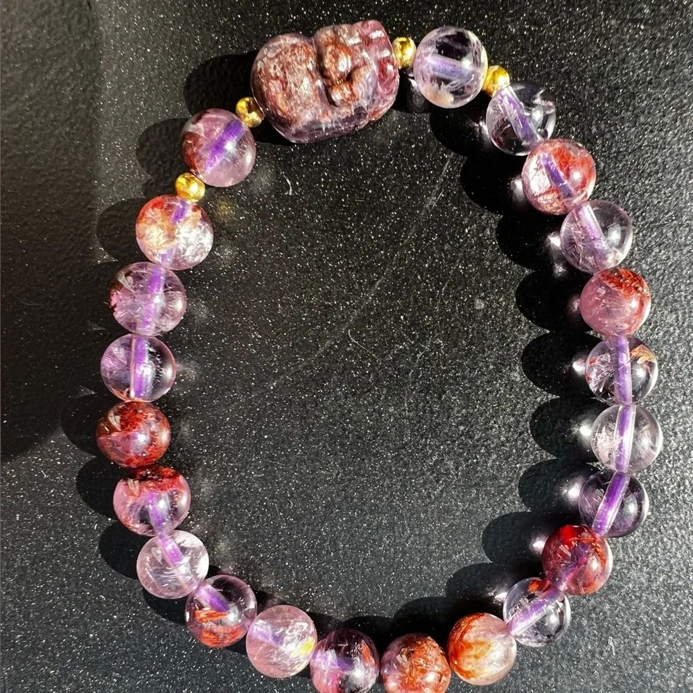 COPY - Purple phantom with pixiu bracelet - Picture 1 of 2